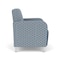 Lesro Siena Wide Guest Chair, Brushed Steel, RS RainSong Back, MD Titan Seat, RS RainSong Panels SN1201 - alternate 3